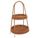 thumbnail image 5 of unbranded Cesta De Mano Trenzada Marrón Para Exhibir Y Almacenar Postres Y Bocadillos Variados, 5 of 8
