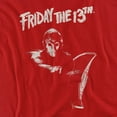 thumbnail image 2 of Friday The 13Th Ax Women's T Shirt, Red, Small, 2 of 6