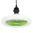 thumbnail image 2 of Ovzne Neck Fan Ceiling Fan E27 Ceiling Fan With Lights Enclosed Low Fan Light Ceiling Light With Fan Hidden Fan Delier Gimbal White Light Camping Fan On Clearance, 2 of 8