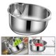 thumbnail image 3 of Cesta para arroz Sunnimix colador de cocina multiusos Acero inoxidable, 3 of 8