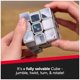 thumbnail image 4 of Rubik's Cube Star Wars Mandalorian con pantalla para niños mayores de 8 años, 4 of 9