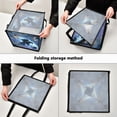 thumbnail image 4 of Home Organizer Foldable Fabric Storage Bin With Handle Astronaut Cat and His Robot Pet, 4 of 7