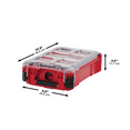 thumbnail image 3 of Milwaukee Electric Tool 48-22-8435 Pack out, 5 Compartment, Small Parts Organizer, 3 of 9