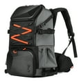 thumbnail image 4 of Dslr K&F CONCEPT Multi-functional Camera Backpack SLR/DSLR Camera Bag 32L Large Capacity Water-proof Photography Bag with Single Shoulder Waist Bag 15.6 Inch Laptop Compartment for, 4 of 7