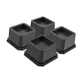 thumbnail image 4 of 4 Uds elevadores de cama elevadores de muebles elevadores de cama antideslizantes Protector de suelo antiarañazos elevadores de cama para silla sofá 2 pulgadas, 4 of 8