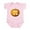Petal Pink, variant on CafePress - Pumpkin Pi Infant Bodysuit - Baby Light Bodysuit, Size Newborn - 24 Months