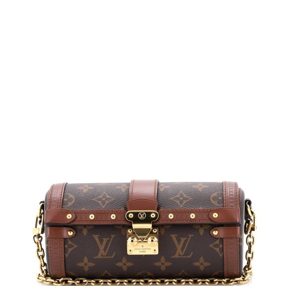Pre-Owned Papillon Trunk Bag Monogram Canvas By Rebag