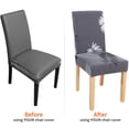thumbnail image 4 of Fundas de terciopelo de calidad de hotel, fundas protectoras para sillas, fundas de asiento para comedor, decoración de banquetes de boda, funda protectora, tela de terciopelo suave y, 4 of 5