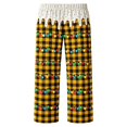 thumbnail image 3 of JAJAHO Boys Girls Pajamas Pants Christmas Sleepwear Bottoms Sizes 3-14 Wide Leg Kids Loungewear Pants, 3 of 6