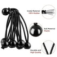 thumbnail image 3 of Fymlhomi 35Pcs Ball Bungee Cords,Elastic Bungee Cord Tarp Bungee Cords with Balls 4 inch Tarpaulin Ties Down Elastic Rope Tent Banners Gazebo Canopy Bungees Cords, 3 of 5