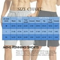 thumbnail image 6 of YUSHOW Mens 2 in 1 Running Shorts Quick Dry Athletic Shorts with Liner and Pockets, Gray, XL, 6 of 7