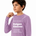 thumbnail image 3 of Woolcano Kids 100% Merino Wool Midweight Base Layer Set Unisex Thermal Underwear for Girls & Boys Ski Winter, 3 of 6
