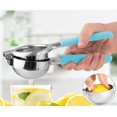 thumbnail image 5 of Squeezer With Premium Heavy Duty Solid Metal Squeezer Bowl And Food Grade Silicone Handles (blue), 5 of 5