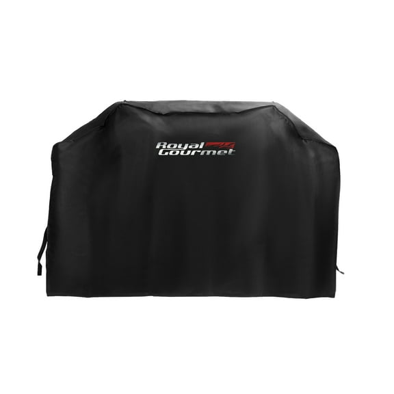 Royal Gourmet CR6645 65" Grill Cover, Durable Oxford Polyester Outdoor BBQ Cover, Water Resistant, Weather Protection, Black
