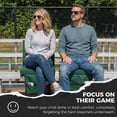 thumbnail image 4 of SPORT BEATS Stadium Seats with Back Support Bleacher Chairs with Back and Cushion Thick Padded Bleacher Seats Includes Shoulder Strap, 4 of 8