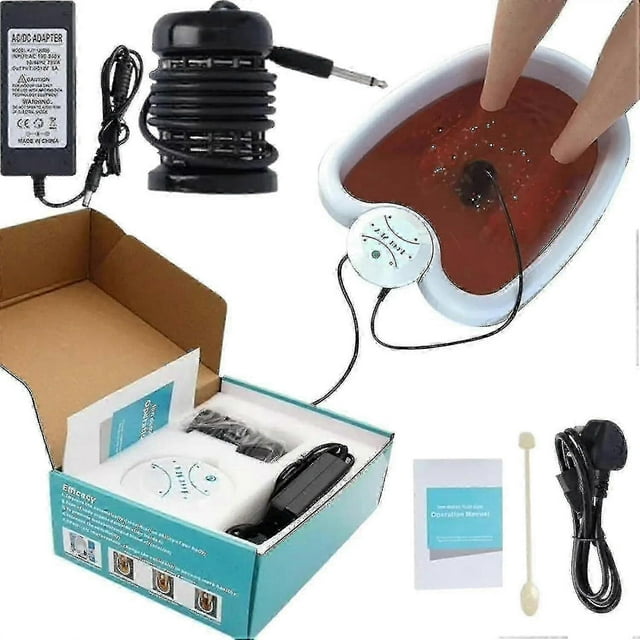 Ionic Foot Spa At Home And Cleanse - Ionic Foot Bath Machine, Detoxify Your From Hazardous