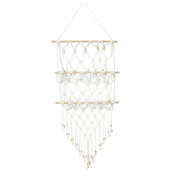 Stuffed Animal Net 2 Layer Stuffed Animal Hammock Wall Hanging Toy Hammock Net Space Saving Stuffed Toy Hammock Large Capacity Hanging Stuffed Animal Holder for Bedroom Playroom
