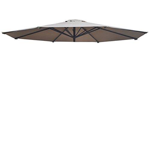Strong Camel 9 Ft 8 Rib Patio Umbrella Replacement Canopy Taupe Walmart Com Walmart Com