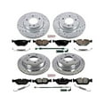 thumbnail image 3 of PowerStop Front and Rear Z23 Evolution Sport Carbon-Fiber Ceramic Brake Pad and Drilled & Slotted Rotor Kit Fits: BMW Select Models K874, 3 of 3
