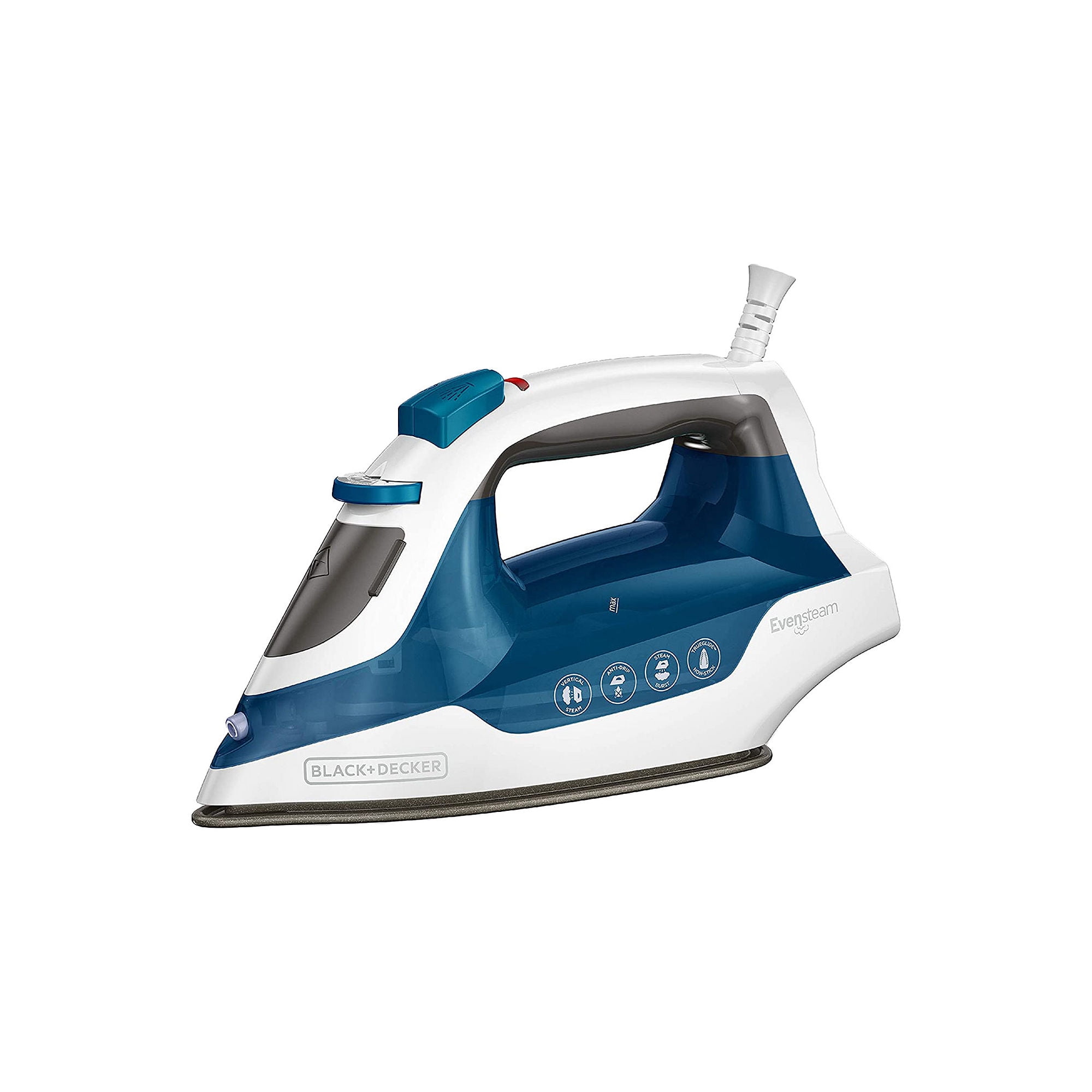 BLACK DECKER Easy Steam Compact Iron Blue White IR06V Walmart
