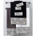 thumbnail image 2 of Avanti Linens Galaxy Hand Towel, Black, 2 of 4
