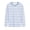 Blue, variant on fatyb Kids Striped Long Sleeve Shirts for Boys Girls Color Block Casual Tops Lightweight Crew Neck Tees