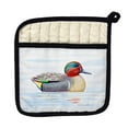 thumbnail image 1 of Betsy Drake PT435 Green Wing Teal Pot Holder, 1 of 1
