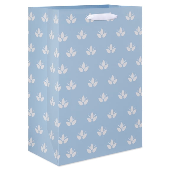 American Greetings 10 in. Medium Mother's Day Gift Bag, Blue Floral (1 Bag)