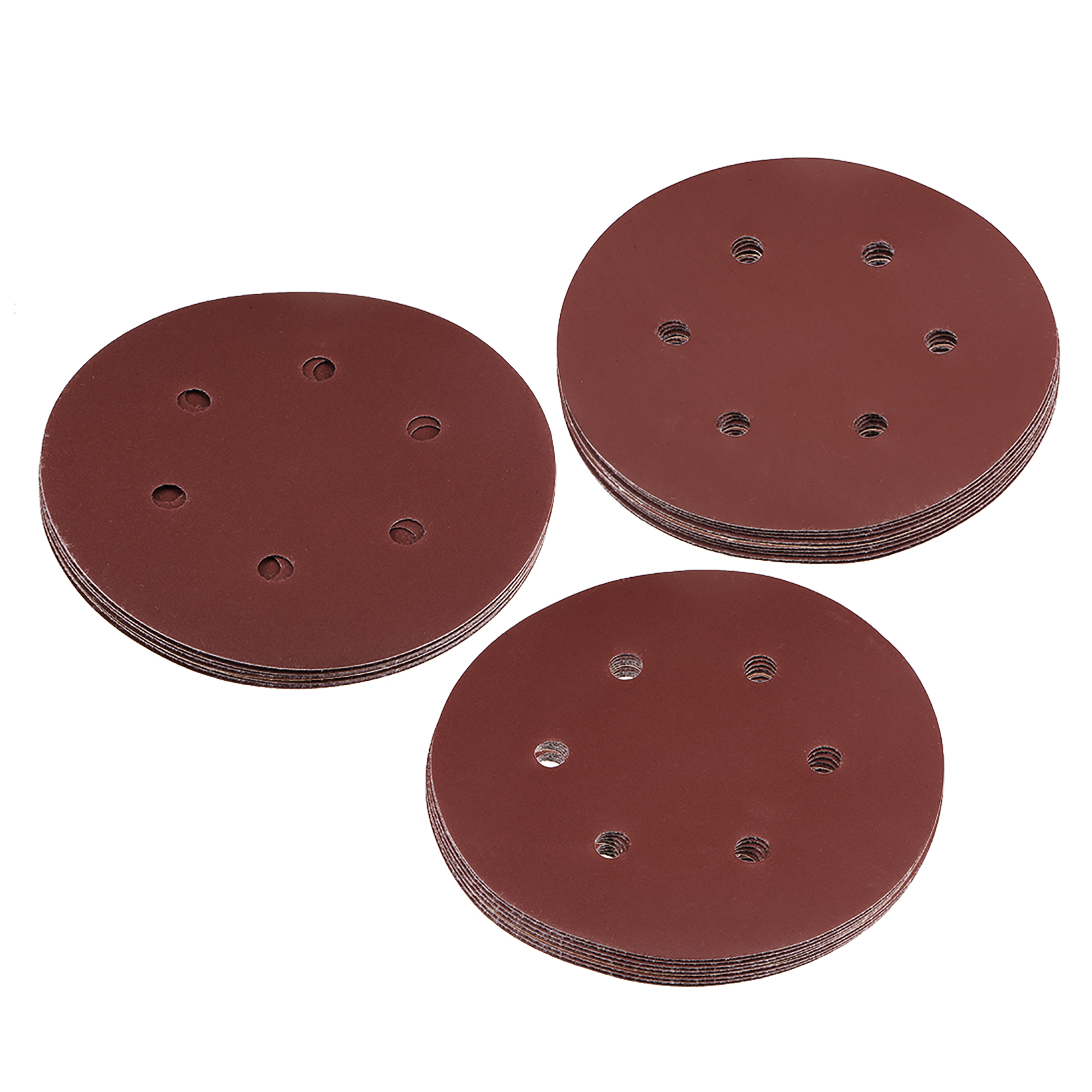 30pcs 6 Inch 6 Hole Hook and Loop Sanding Disc Set 400/600/800 Grit