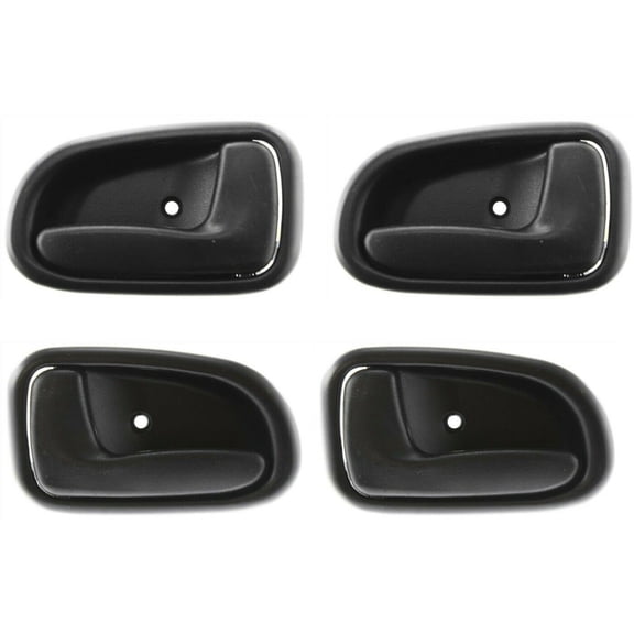 Interior Door Handle For Toyota 1993-1997 Corolla Set of 4 Front and Rear
