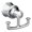Chrome, variant on Moen Dartmoor Brushed Nickel Double Robe Hook