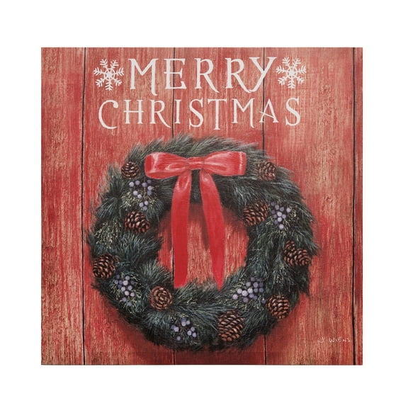 Christmas Wreath Wall Art