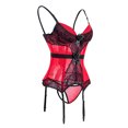 thumbnail image 4 of Haut Gainant Corset Bustier à Armatures à Lacets pour Femme, 4 of 7