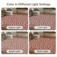 thumbnail image 7 of ODIKA Leopard Cheetah Print Zebra Inspired Spotted Border Motif Pink Flowing Dynamic for Great Room, Indoor Open Concept, Large Living Low Profile Flatwoven, 7 of 7