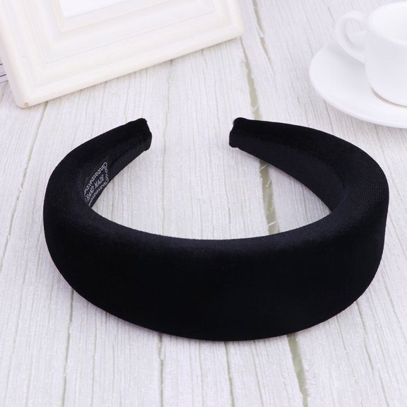 OATIPHO 4Pcs Fashion Hair Hoop Wide Rim Headband Assorted Colors Chic Design for Engagement and Parties