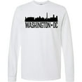 thumbnail image 3 of Inktastic Washington Dc City Skyline Long Sleeve T-Shirt, 3 of 5