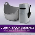 Litter Genie Cat Litter Box with Handles, Silver