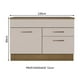 thumbnail image 2 of Gabinete Bajo Bufetera Madesa Agata 120cm Con Encimera MC 01, 2 of 5