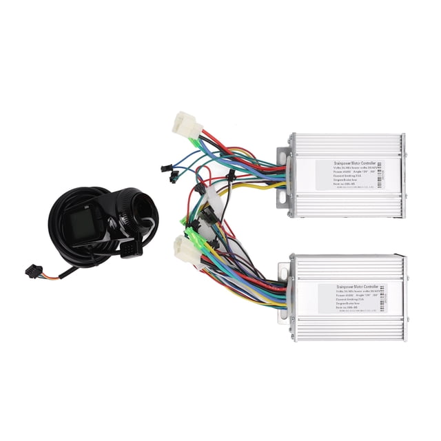 Electric Bike Instrument Controller, Quiet LCD Brushless Motor Instrument Controller Multifunction For Electric Bike ANGGREK Descripción de la referencia