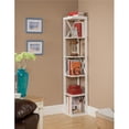 thumbnail image 1 of KB BK12 65 x 11 x 11 in. Corner Bookcase - White, 1 of 1