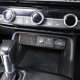 thumbnail image 3 of Para el 11 de 2022 Botón de interruptor de carga USB de fibra para coche Marco de panel Adhesivo interior Accesorios, 3 of 5