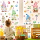 thumbnail image 3 of Style C Feliz Pascua ventana se aferra Gnomo conejito huevos etiqueta de la pared vidrio calcomanías estáticas, 3 of 5
