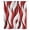 DarkRed, variant on Green White Moire Sheer Curtains 108 Inches Extra Long for Living Room, Modern Abstract Art Light Filtering Privacy Drapes, Breathable Semi Sheer Window Treatment for Floor to Ceiling Window Bedroom