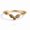 Sterling Silver, variant on Marquise Cut Smoky Quartz V-Shape Ring, 925 Sterling Silver Chevron Ring, Curved Band Anniversary Ring for Her, Tiara Stackable Proposal Ring
