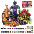 thumbnail image 1 of Fitrobust Bloques Magnéticos STEM para Niños, Juego de 200 Piezas, 1 of 7