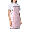 thumbnail image 3 of Zufioo Ribbon Bow for Lock Hem Apron with Pockets, Stain and Oil Proof Tie-down Apron for Cooking Barbecue Restaurant, Unisex-One Size, 3 of 9