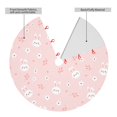 thumbnail image 2 of Yiaed Cute Bunny Print Christmas Tree Skirt , Tree SkirtsTree Mat for Christmas Winter Holiday Indoor Decorations-30", 2 of 7