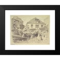 thumbnail image 2 of Ferdinand Boberg 18x15 Black Modern Framed Museum Art Print Titled - Artist's Accommodation in Gobelins (1926), 2 of 5