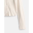 thumbnail image 3 of Weekend Academy Girls Long Sleeve Ribbed Button Front Top, Sizes 4-18, 3 of 3
