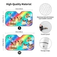 thumbnail image 3 of Umbreon Kawaii Eevee Car Windshield Sunshade Automotive Sun Shade for Cars SUV Trucks Visor Cover Fits Most Car SUV, 3 of 9